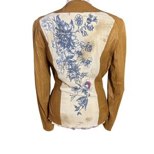 Roberto Cavalli Vintage SS2003 Leather Jacket